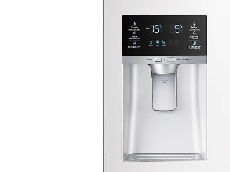 25 cu. ft. 4-Door French Door Refrigerator in White