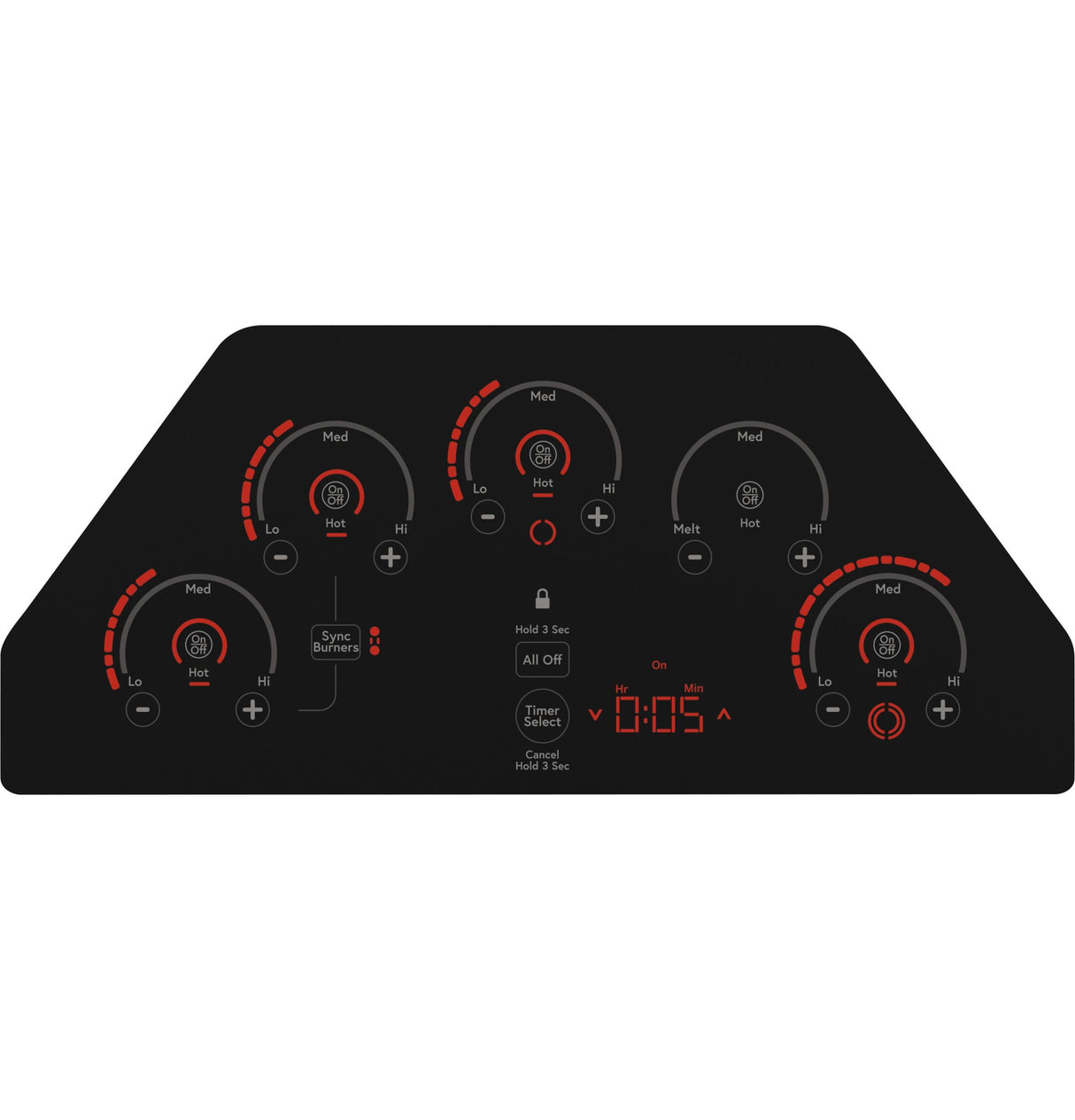 Café™ 36" Touch-Control Electric Cooktop