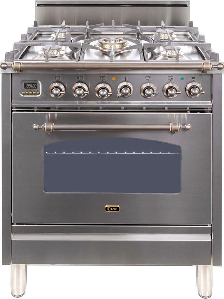 BELLINA30 30" BELLINA Wall Mount Chimney Style Hood with 600 CFM, LED Lighting, Mesh Filters, in Stainless Steel