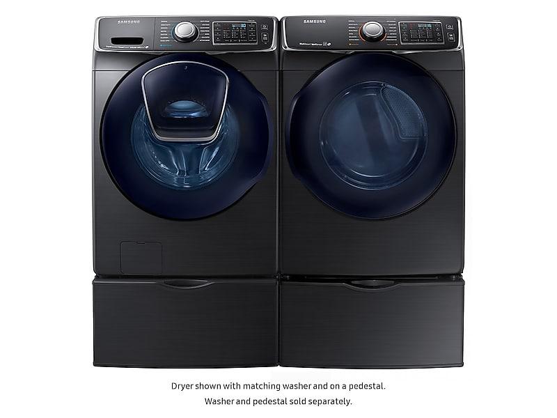 7.5 cu. ft. Gas Dryer in Black Stainless Steel