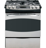 GE Profile Series 30" Slide-In Gas Range