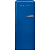 Approx 24 " 50'S Style Refrigerator with ice compartment, Blue, Left hand hinge
