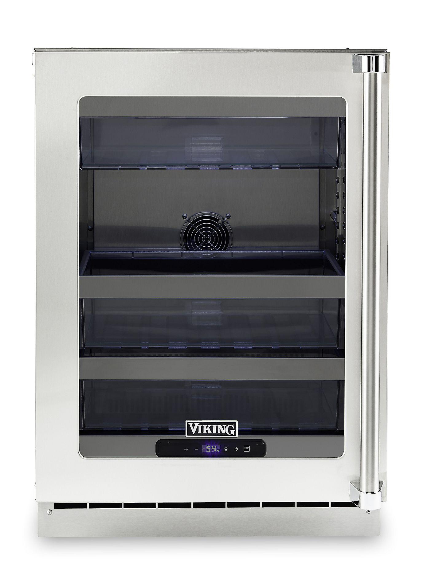 24"W. Stainless Steel Interior Undercounter Refrigeration - VURE