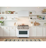 Café™ 36" Dual-Fuel Commercial-Style Range with 6 Burners (Natural Gas)