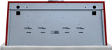 Majestic 40 Inch Burgundy Wall Mount Convertible Range Hood