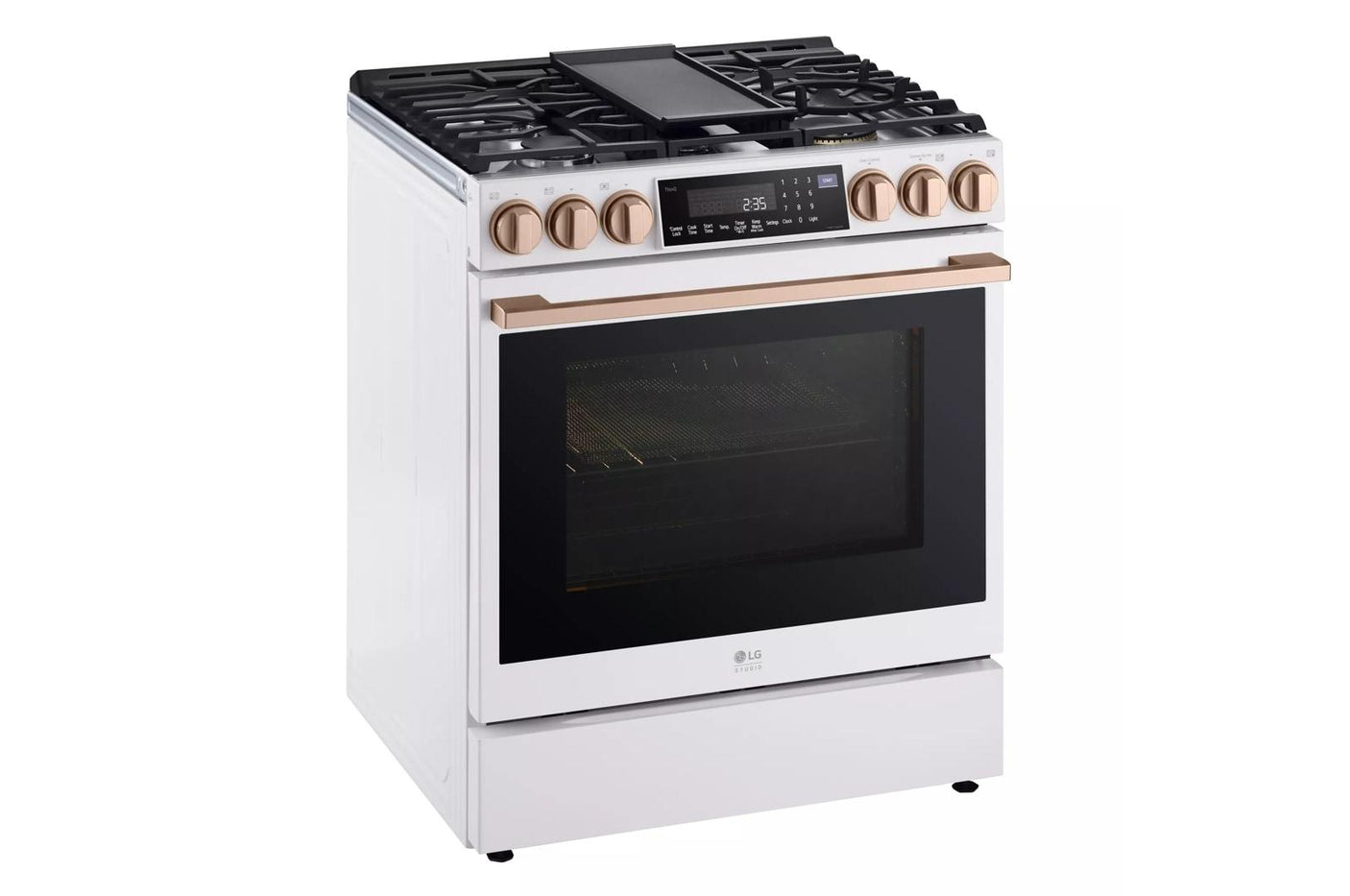 LG STUDIO 6.3 cu. ft. InstaView® Gas Slide-in Range with ProBake Convection® and Air Fry