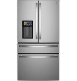 GE Profile™ ENERGY STAR® 22.4 Cu. Ft. Smart Counter-Depth 4-Door French-Door Refrigerator with Kitchen Assistant™