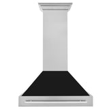 ZLINE 36 in. DuraSnow Stainless Steel Range Hood with DuraSnow Shell (8654SNX-36) [Color: Black Matte]