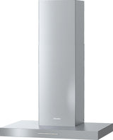 DAP 1727 Stainless steel - 30-inch wall-mounted ventilation hood with energy-efficient LED lighting and backlit controls for easy use.