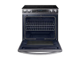 5.8 cu. ft. Slide-In Electric Range in Black Stainless Steel