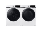 4.5 cu. ft. Large Capacity Smart Dial Front Load Washer with Super Speed Wash in White
