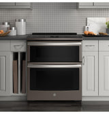 GE Profile™ 30" Smart Slide-In Electric Double Oven Convection Range