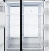 GE® 23.5 Cu. Ft. Counter-Depth Side-By-Side Refrigerator with LED Light Walls and Extra Tall Dispenser