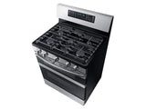 5.8 cu ft. Smart Freestanding Gas Range with Flex Duo™ & Dual Door in Stainless Steel