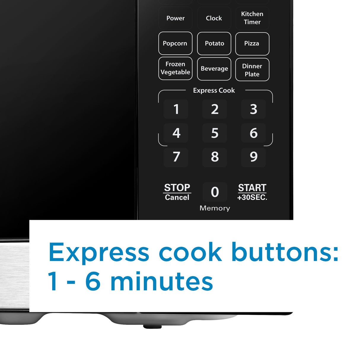 Danby 0.7 cu. ft. Countertop Microwave in Stainless Steel
