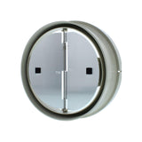7" round damper with collar