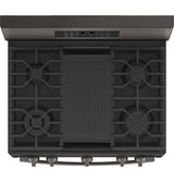 GE Profile™ Smart 30" Free-Standing Self Clean Gas Range with No Preheat Air Fry