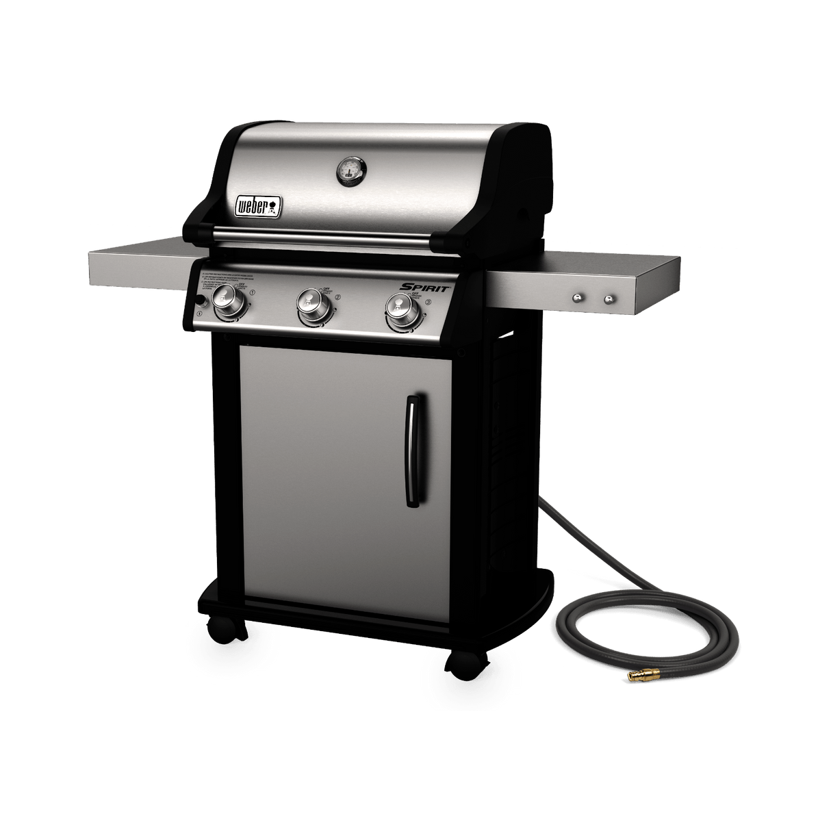 Spirit S-315 Gas Grill (Natural Gas) - Stainless Steel