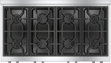KMR 1354 LP RangeTop with 8 burners for professional applications
