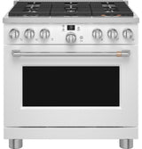 Café™ 36" Smart Dual-Fuel Commercial-Style Range with 6 Burners (Natural Gas)