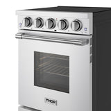 24 Inch S Series Professional Induction Range - Stainless Steel