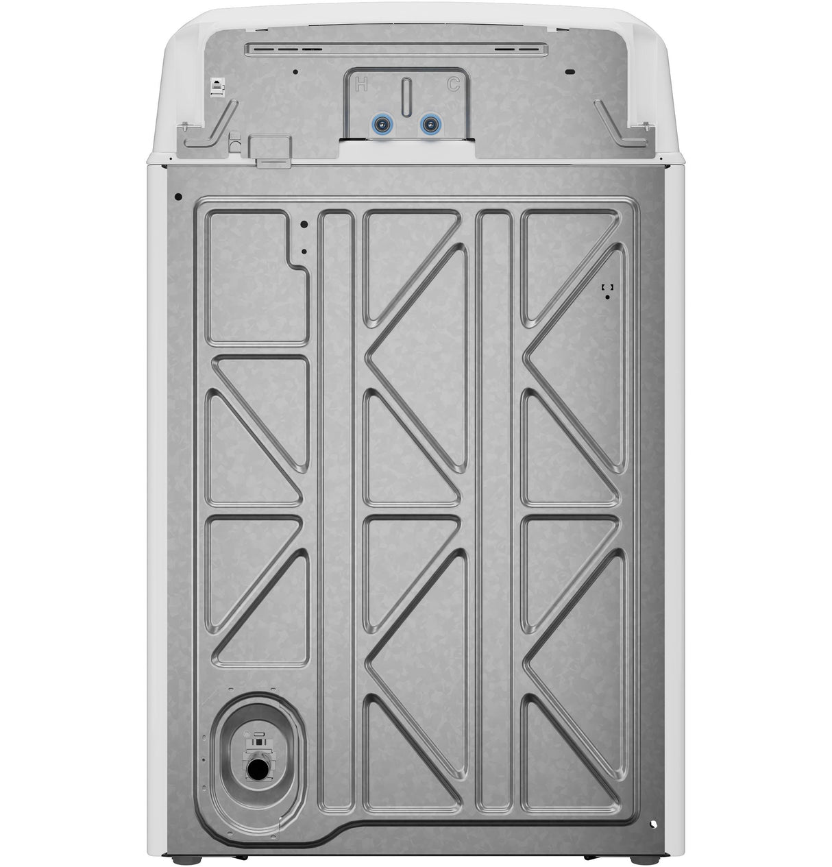 GE® 4.3 cu. ft. Capacity Washer with Stainless Steel Basket,Cold Plus and Water Level Control
