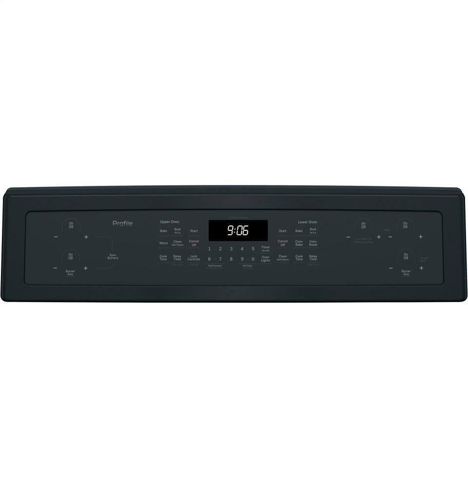 GE Profile™ 30" Free-Standing Electric Double Oven Convection Range