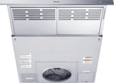 DA 6490 AM Downdraft extractor system optional external or internal blower for maximum versatility.