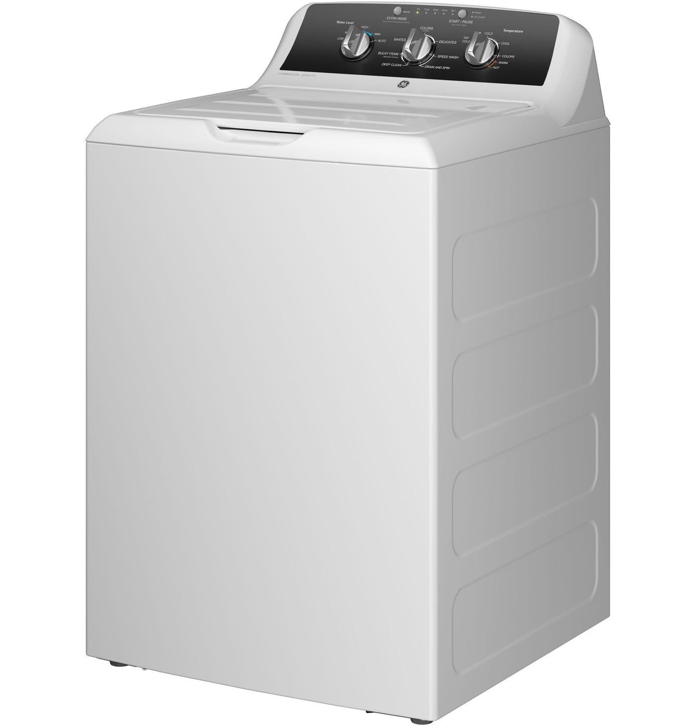 GE® 4.3 cu. ft. Capacity Washer with Stainless Steel Basket,5-yr Limited Warranty&#x200B;