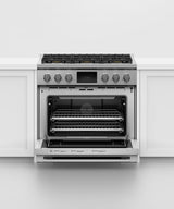36" Series 9 Professional Dual Fuel 6 Burner Self-Cleaning Range