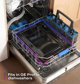 GE Profile™ ENERGY STAR® 30" Smart Free-Standing Electric Convection Range with No Preheat Air Fry and EasyWash™ Oven Tray