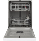 GE® ENERGY STAR® Front Control with Plastic Interior Dishwasher with Sanitize Cycle & Dry Boost