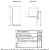 GE® 20.8 Cu. Ft. Top-Freezer Refrigerator