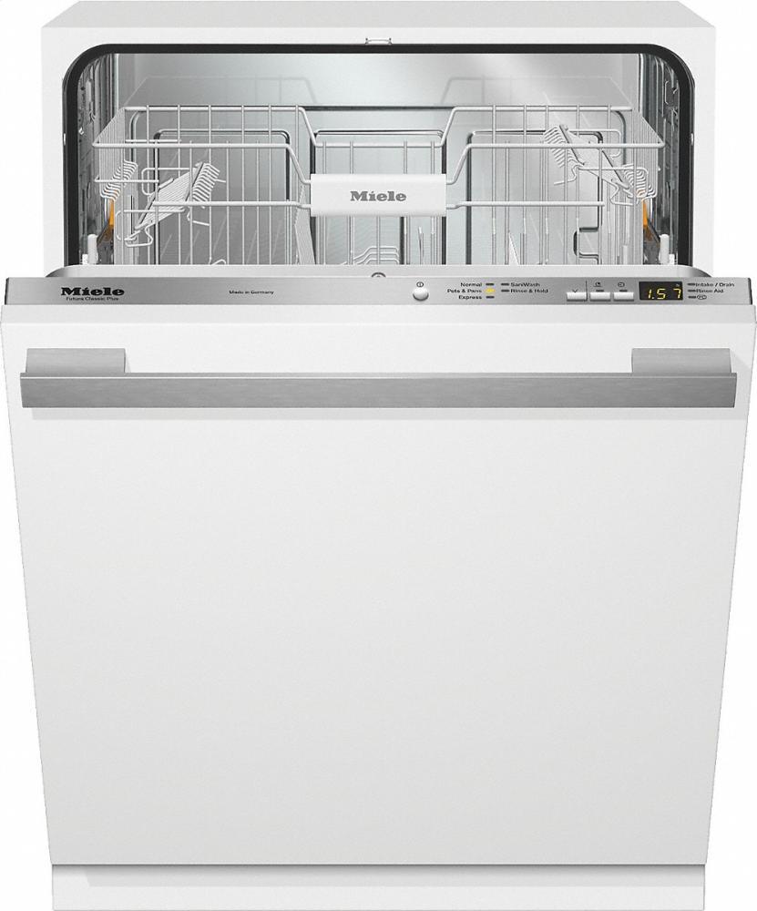G 4975 Vi AM Fully-integrated, full-size dishwasher with hidden control panel, cutlery basket and custom panel and handle ready