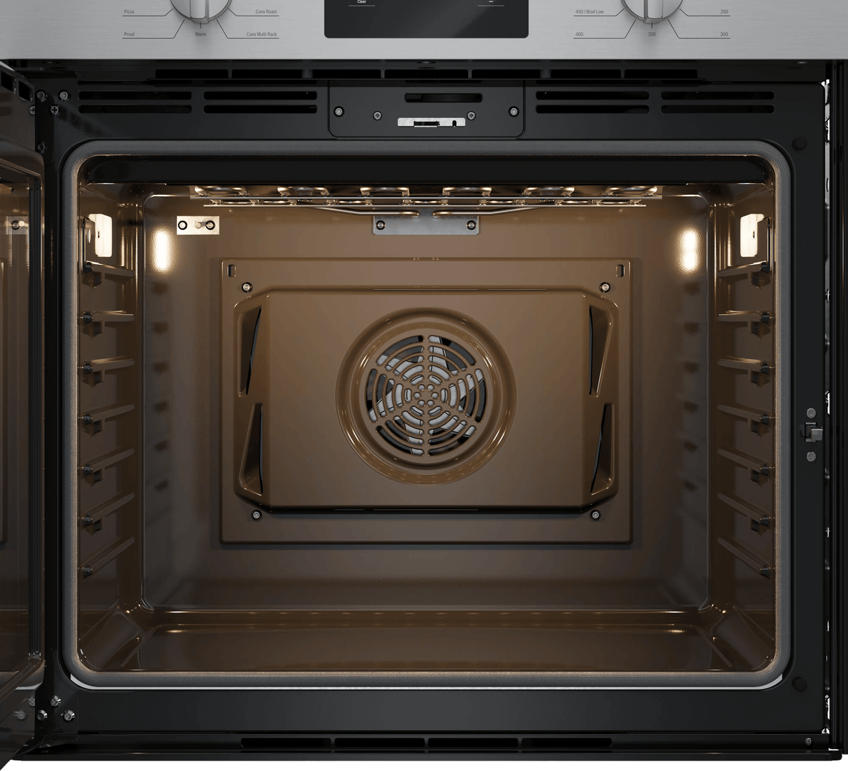 500 Series Single Wall Oven 30" Left SideOpening Door, Stainless Steel