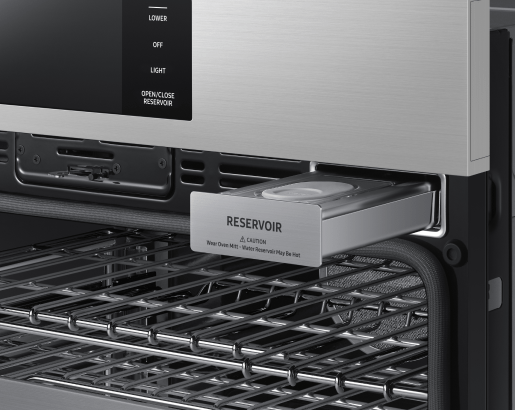30" Steam-Assisted Double Wall Oven, Silver Stainless Steel