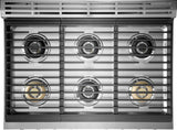 36" Dual-Fuel Freestanding Range