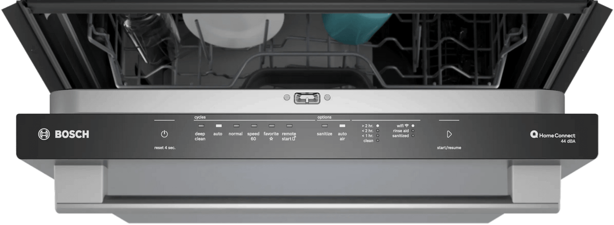 500 Series, built-under dishwasher, 24'', Brushed steel anti-fingerprint