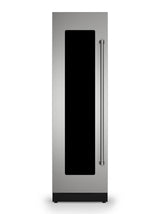 24"W. Integrated Wine Cellar Door Panel - Stainless Steel Left Hinge