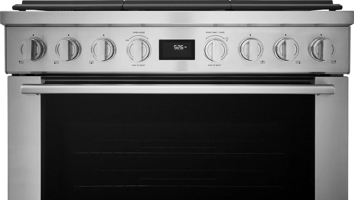 36" Dual-Fuel Freestanding Range