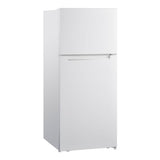 Verona VEFTF2817RWH 28 inch Top Freezer Refrigerator with 17.6 cu. ft. Total Capacity, Reversible Doors, Recessed Handle, Energy Star (White)