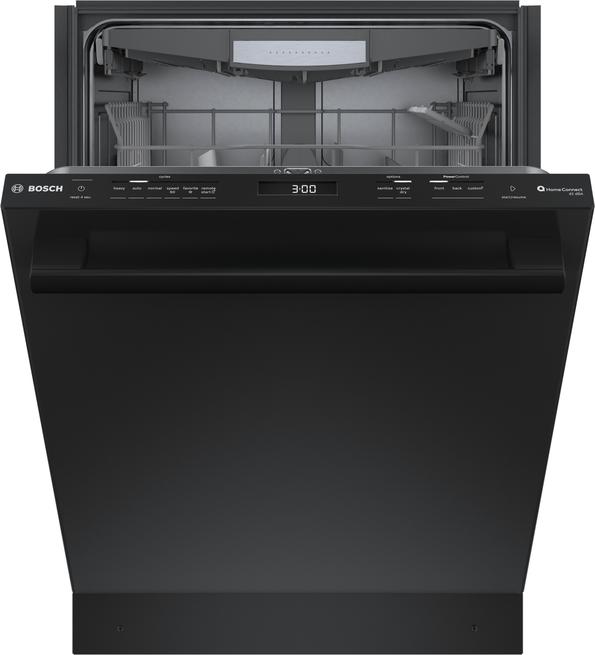 800 Series Dishwasher 24" Black