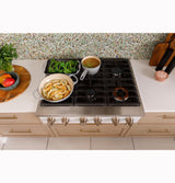Café™ 36" Commercial-Style Gas Rangetop with 6 Burners (Natural Gas)