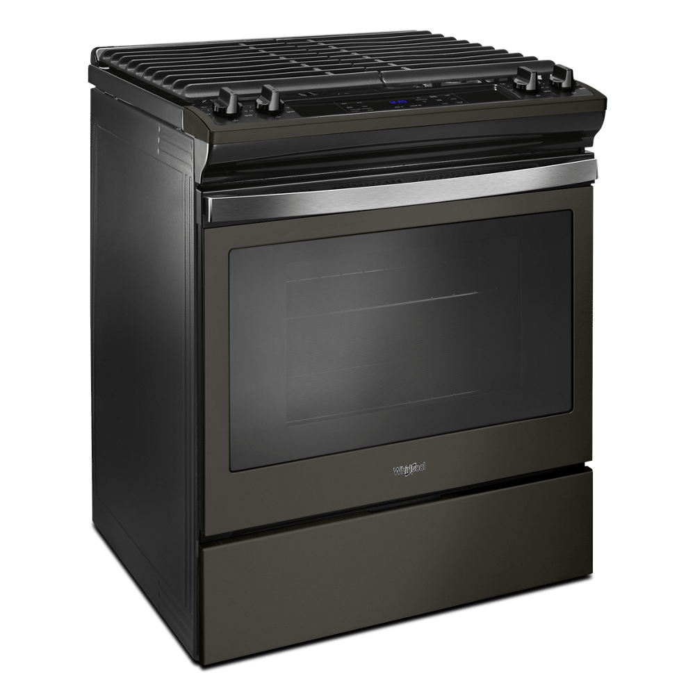 5.0 cu. ft. Front Control Gas Range with Cast-Iron Grates