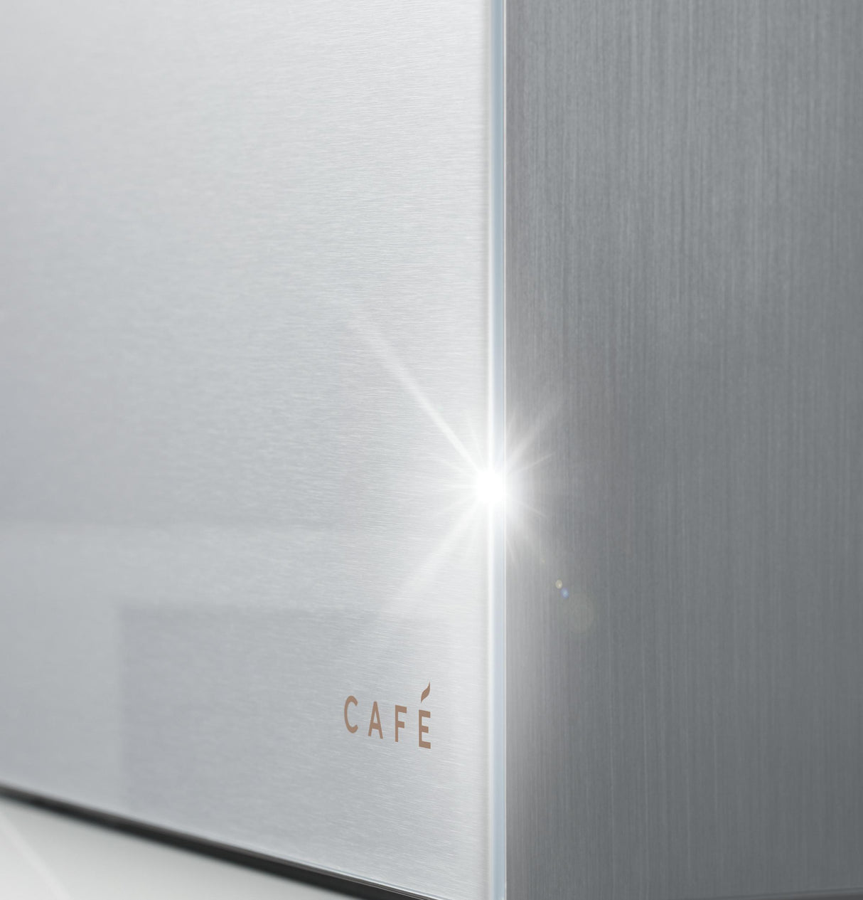 Café™ 30" Custom Speed Cook Oven with 120V Advantium® Technology in Platinum Glass