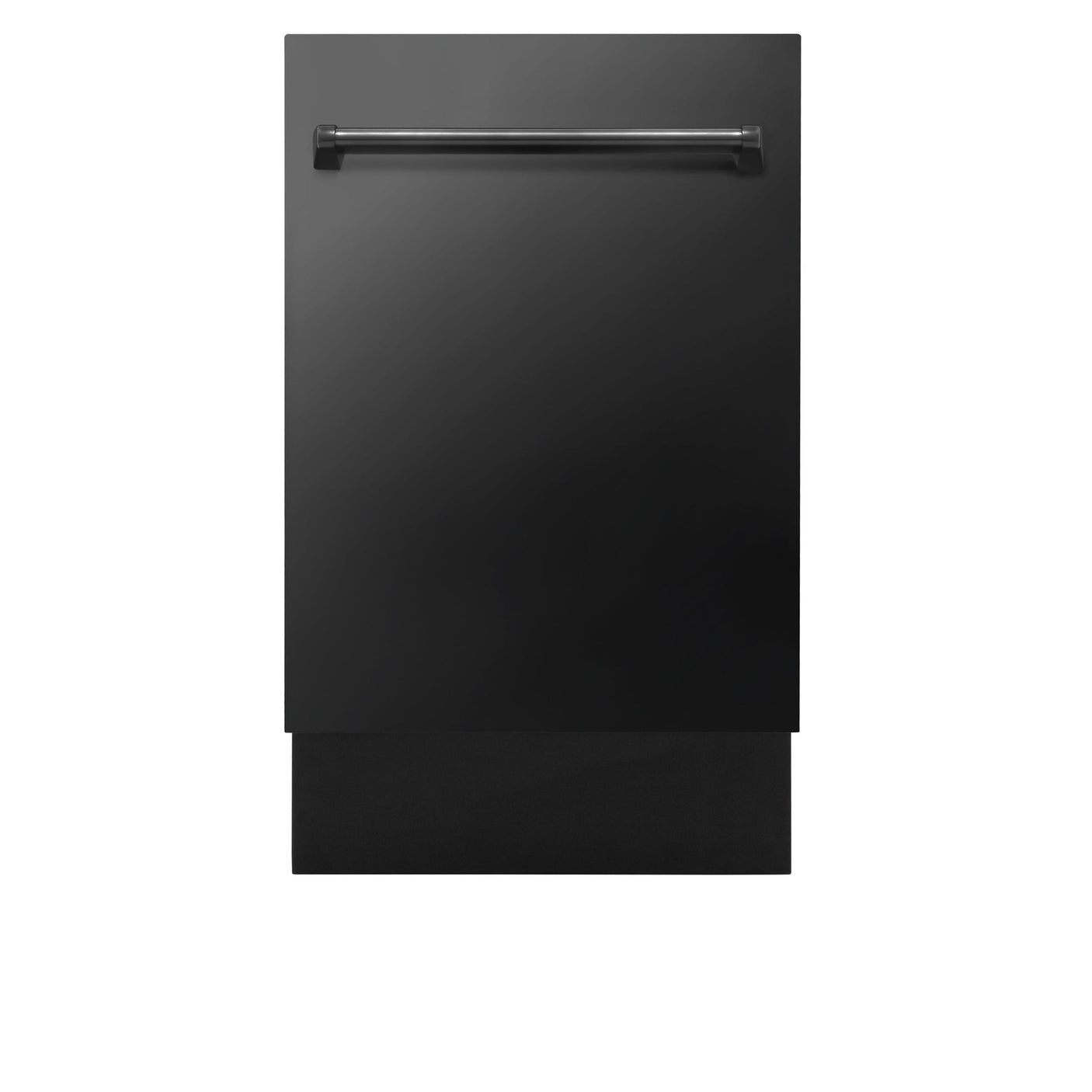 ZLINE 18" Tallac Series 3rd Rack Top Control Dishwasher with Traditional Handle, 51dBa [Color: Black Stainless Steel]