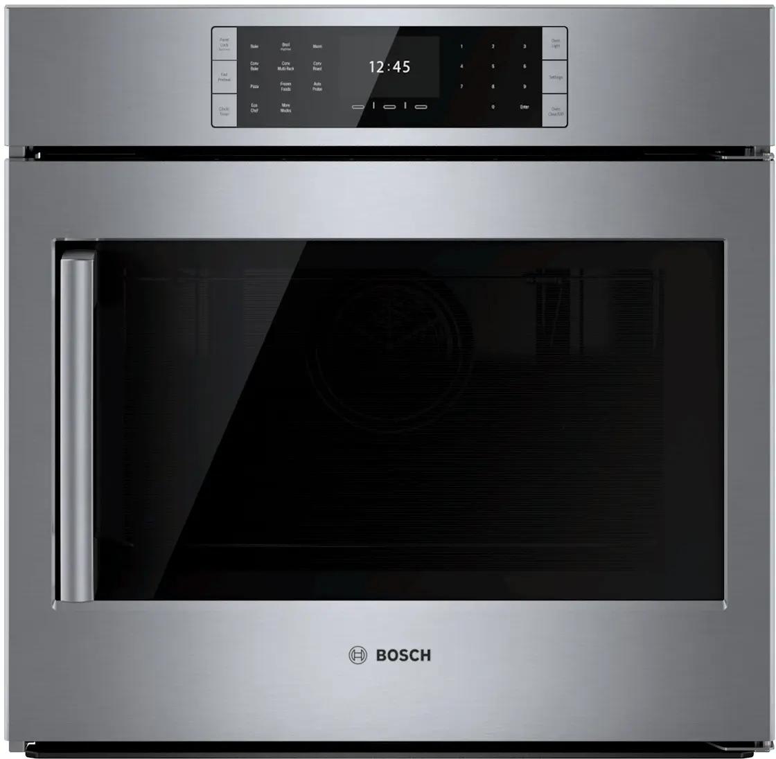 Benchmark™ Single Wall Oven 30'' Door hinge: Right, Stainless Steel