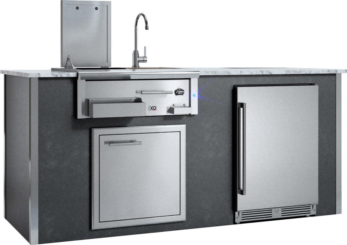 Factory Assembled, Appliance Ready Designer Island