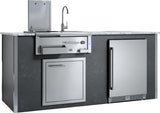 Factory Assembled, Appliance Ready Designer Island