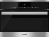 DGC 6805-1 - Steam oven with full-fledged oven function and XL cavity - the Miele all-rounder with water (plumbed) connection for discerning cooks.